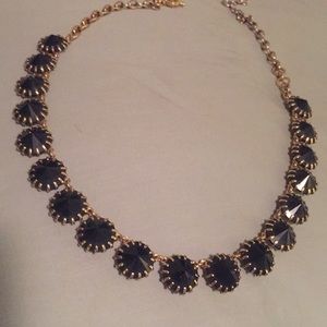 J. Crew Gold & Navy Necklace